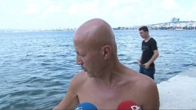 yuzme -  Büyükçekmece sahilinden denize açılan vatandaş kayboldu Videosu