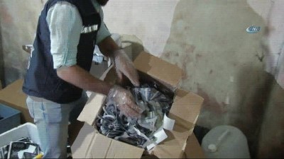 cati kati -  Kale gibi korunan sahte içki imalathanesine operasyon Videosu