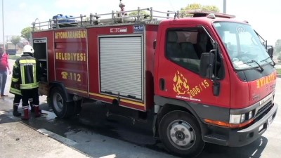 guvenlik onlemi - Seyir halindeki otomobil yandı - AFYONKARAHİSAR  Videosu