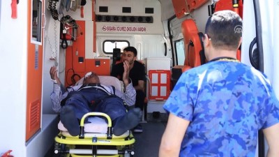 ambulans helikopter - Ambulans helikopter yaralı işçi için havalandı - MALATYA  Videosu