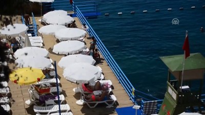baskent - Antalya'da deniz keyfi Videosu