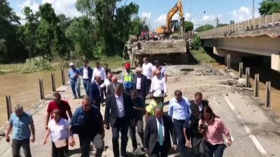 mevsimlik isci - BBP Genel Başkanı Mustafa Destici sel bölgesinde - ORDU  Videosu