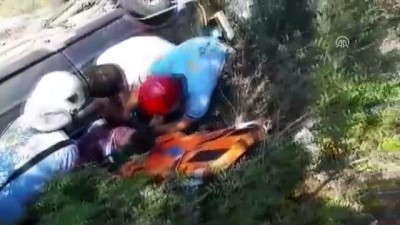 direksiyon - Bodrum'da trafik kazası: 1 yaralı - MUĞLA Videosu