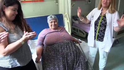 asiri kilolar - Torunu sayesinde 14 kilo verip ayağa kalktı - İZMİR Videosu