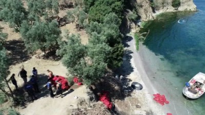 agir metal -  Bursa'da drone ile kaçak midyeciler yakalandı  Videosu