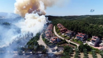 orman yangini -  Bursa'da orman yangını...Alev alev yanan orman havadan görüntülendi  Videosu