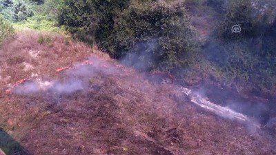 siddetli ruzgar - Mudanya'daki orman yangını kontrol altına alındı (2) - BURSA Videosu