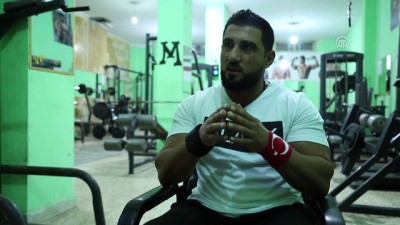 vucut gelistirme sampiyonu - Suriyeli vücut geliştirme şampiyonu destek bekliyor - BAB  Videosu