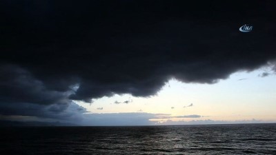 felaket -  Yağmur bulutları yeniden Karadeniz üstünde Videosu