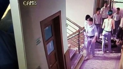 elektrik supurgesi -  Yurtta ayağı elektrik süpürgesine takılıp merdivenden düşen öğrenci, 5 gün sonra hastanede öldü... Gencin düştüğü anlar kamerada  Videosu