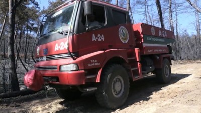 siddetli ruzgar - Bursa'daki orman yangını  Videosu