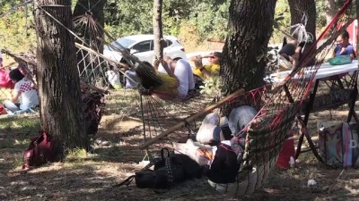 baglama - 'Hamak Festivali' düzenlendi - BURSA Videosu