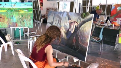 seruven - Resimlerinin ana teması kadın - TEKİRDAĞ  Videosu