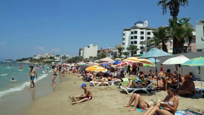 salda -  Sıcaktan bunalanlar plajlara koştu Videosu