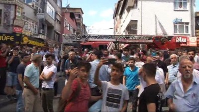 tekstil atolyesi -  Beyoğlu'nda tekstil atölyesinde yangın  Videosu