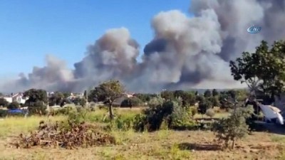 orman yangini -  Çanakkale'de orman yangını Videosu