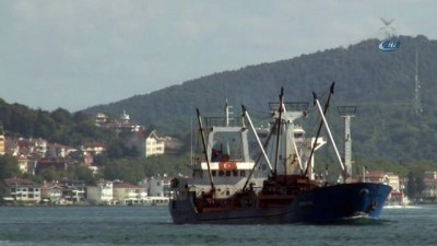 kargo gemisi -  İstanbul’da arızalanan kargo gemisi demir attı  Videosu