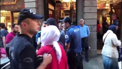 emniyet seridi - Tarihi binadan başına taş düşen Fransız kadın yaralandı - TRABZON Videosu