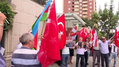 super guc - Azerbaycan'da 'Türkiye'ye ve Türk mallarına destek' eylemi - BAKÜ Videosu