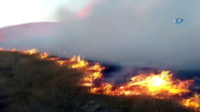 agacli -  Hasan Dağı'nda orman yangını sürüyor  Videosu
