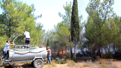 agacli - Ayvalık'ta orman yangını (3) - BALIKESİR  Videosu