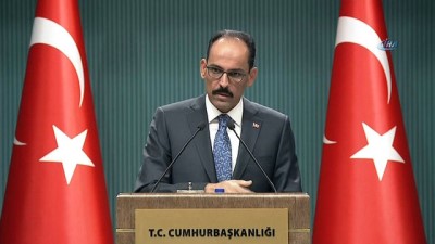kirikli -  Cumhurbaşkanlığı Sözcüsü Kalın: 'Şu anda planlanan bir görüşme yok'  Videosu