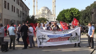 Iğdır'da döviz kurlarının yükselişi protesto edildi