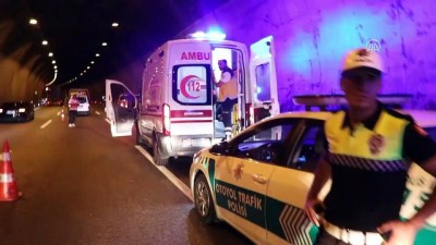 Bolu Dağı Tüneli'nde trafik kazası: 3 yaralı - BOLU