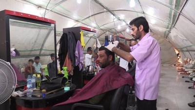 siginma - Çadır kentte bayram hazırlıkları - ŞANLIURFA  Videosu