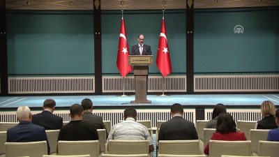 kabine toplantisi - Cumhurbaşkanlığı Sözcüsü Kalın: ''Türkiye, kimseyle bir ekonomik savaş peşinde değildir'' - ANKARA Videosu