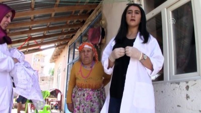 yasli kadin - Engelli ve yaşlıların yüzünü güldüren proje - VAN  Videosu