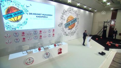 imza toreni - Gençlik ve Spor Bakanı Kasapoğlu: 'Her sporun bir felsefesi var ' - ANKARA  Videosu