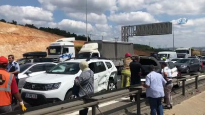 zincirleme kaza -  TEM'de zincirleme kaza  Videosu