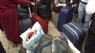 bayram trafigi - Bayramda tatile gidecek olanlar trafik yoğunluğuna neden oldu - İSTANBUL Videosu