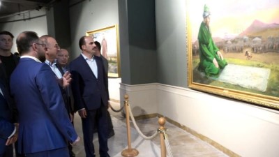 eziler - Çavuşoğlu, İrfan Medeniyeti Araştırma Merkezi'ni ziyaret etti - KONYA Videosu