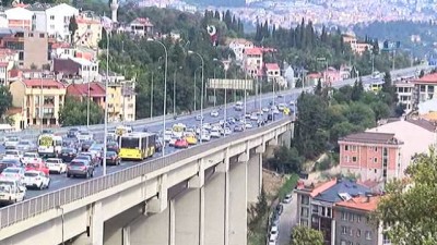 trafik yogunlugu -  İstanbul'da bayram trafiği başladı Videosu