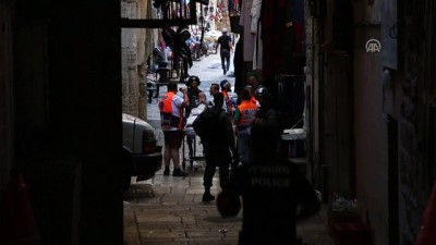 yargisiz infaz - Kudüs'te bıçaklı saldırı girişimi iddiası Videosu