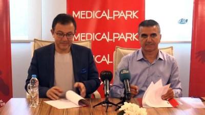 imza toreni - Medical Park Hastanesi, Gaziantep Basketbol'a sponsor oldu  Videosu