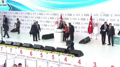 Erdoğan'ın teşekkür konuşması
