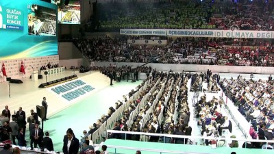 AK Parti 6. Olağan Büyük Kongresi - Divan Başkanı Şahin: 'Türkiye daha da güçlenecek' - ANKARA 