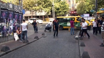  Beyoğlu’nda kadınlar arasında kavga çıktı: 2 yaralı 