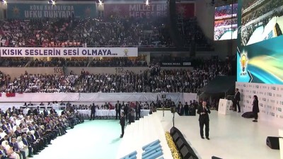 Cumhurbaşkanı Erdoğan: 'AK Parti, İstiklal harbimizdir, cumhuriyetimizdir' - ANKARA 