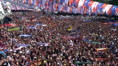 kongre salonu - Cumhurbaşkanı Erdoğan: 'Bizi bölmek isteyenlere en güzel cevabı sandıklarda veriyoruz' - ANKARA  Videosu