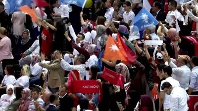 Cumhurbaşkanı Erdoğan: 'Yaşanan sıkıntıların bize yeni ve daha büyük atılımların kapısını açacağına inanıyorum' - ANKARA 