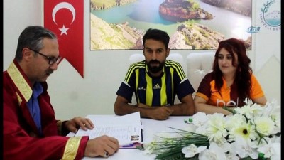 Ezeli rakipler nikahta buluştu 