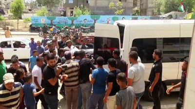 Gazze şehidini uğurladı 