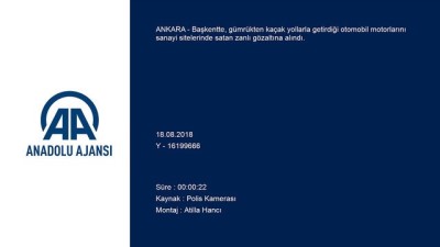 Kaçak 452 otomobil motoruna el konuldu - ANKARA 