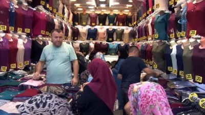  Kapalı Çarşı'da bayram hareketliliği 