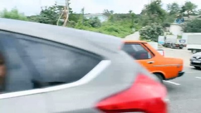  Ordu'da selin yıktığı köprü bayram tatilinde trafiğe neden oldu 