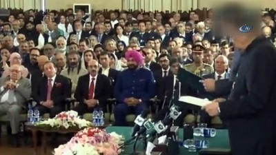 kriket -  - Pakistan’ın Yeni Başbakanı Yemin Etti  Videosu